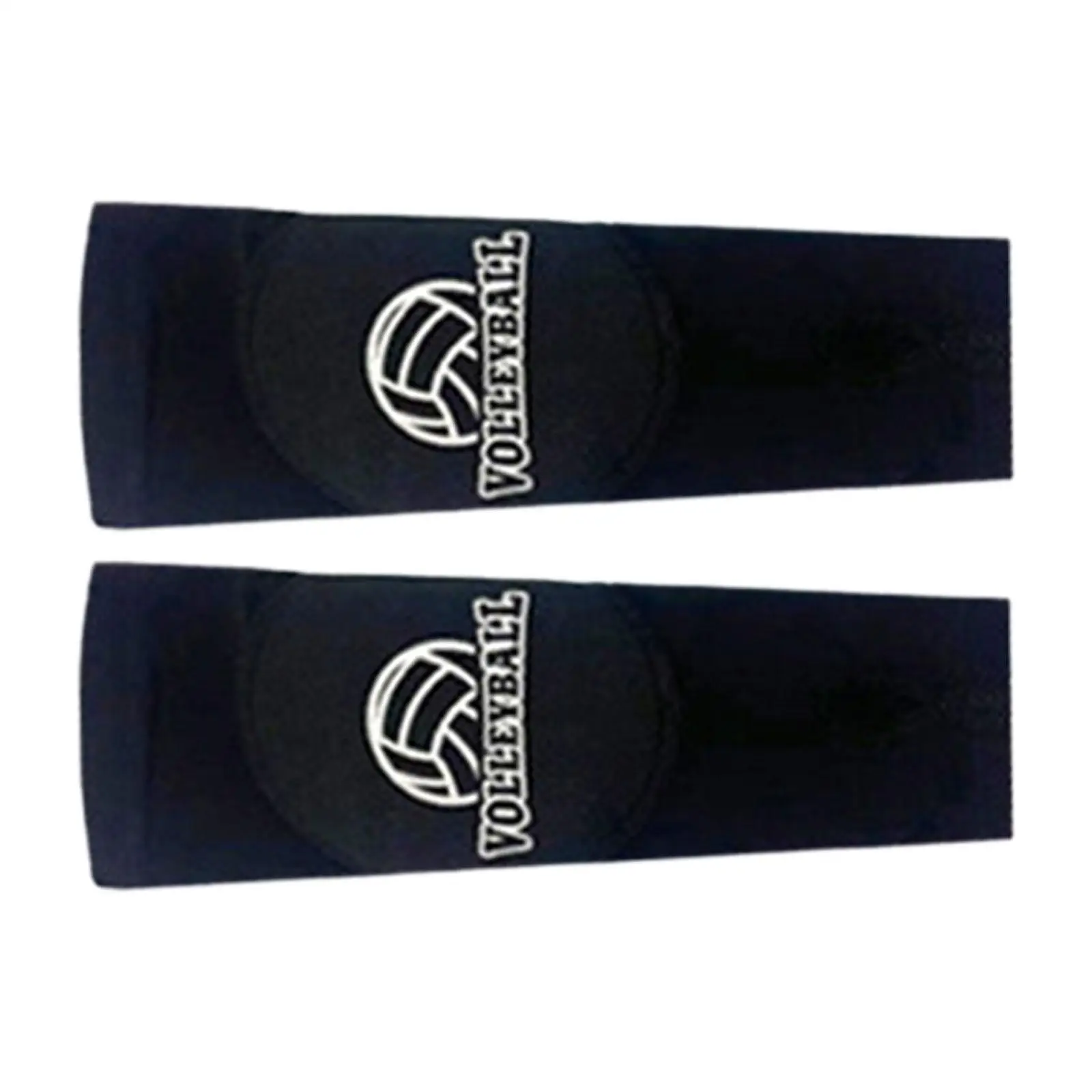 Rękawki na ramię do siatkówki, biegania, pracy, koszykówki, czarne, 2 sztuki.