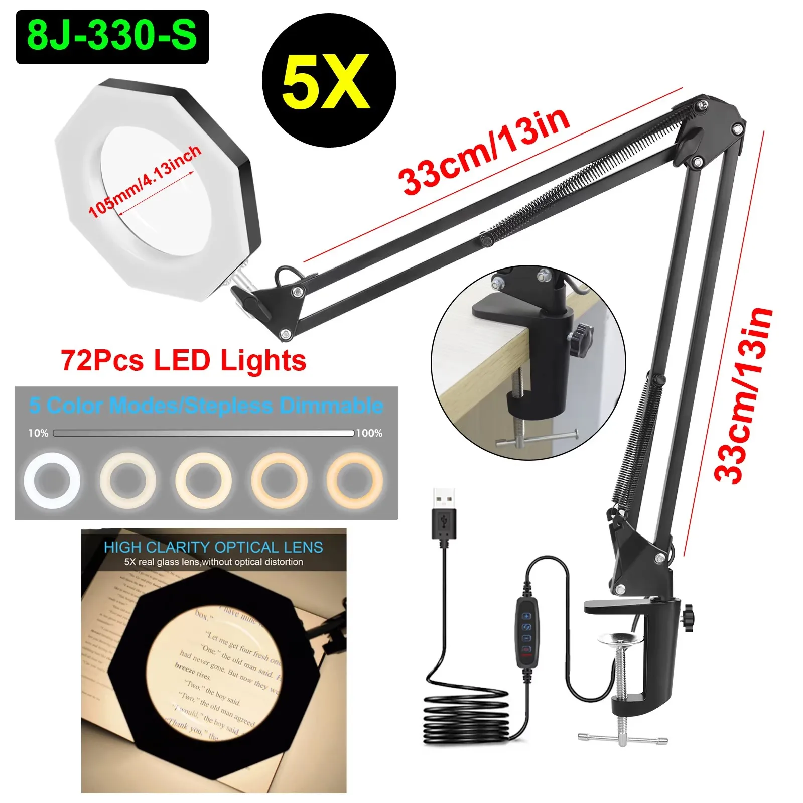 Newacalox 5X Magnif…