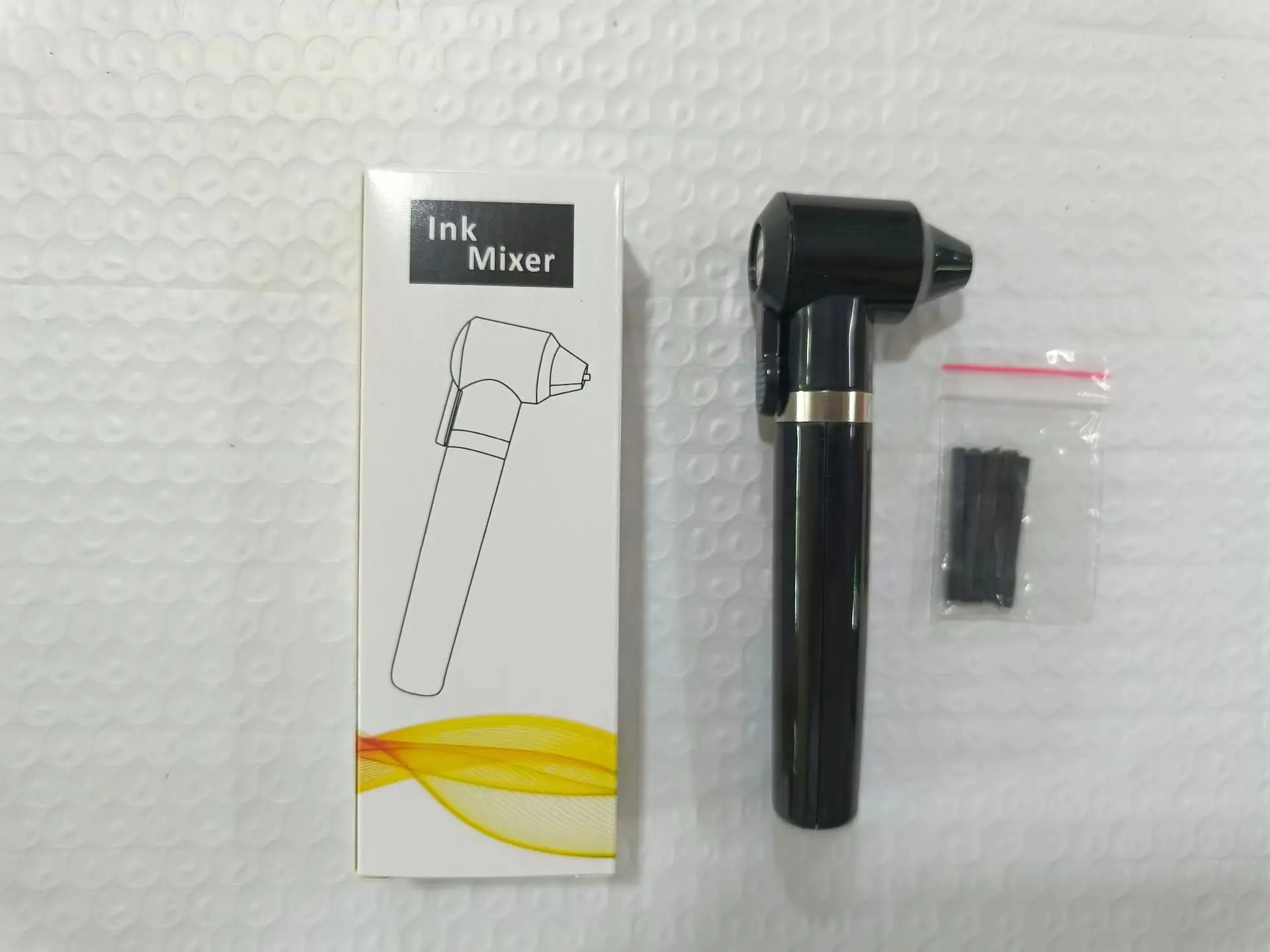 JC Tattoo Pigment Makeup Elektrischer Tintenmischer mit 5 Stück Rührstäbchen Set Augenbrauenfarben-Versorgungswerkzeug Praktische Rührwerksmaschine – Detail 8