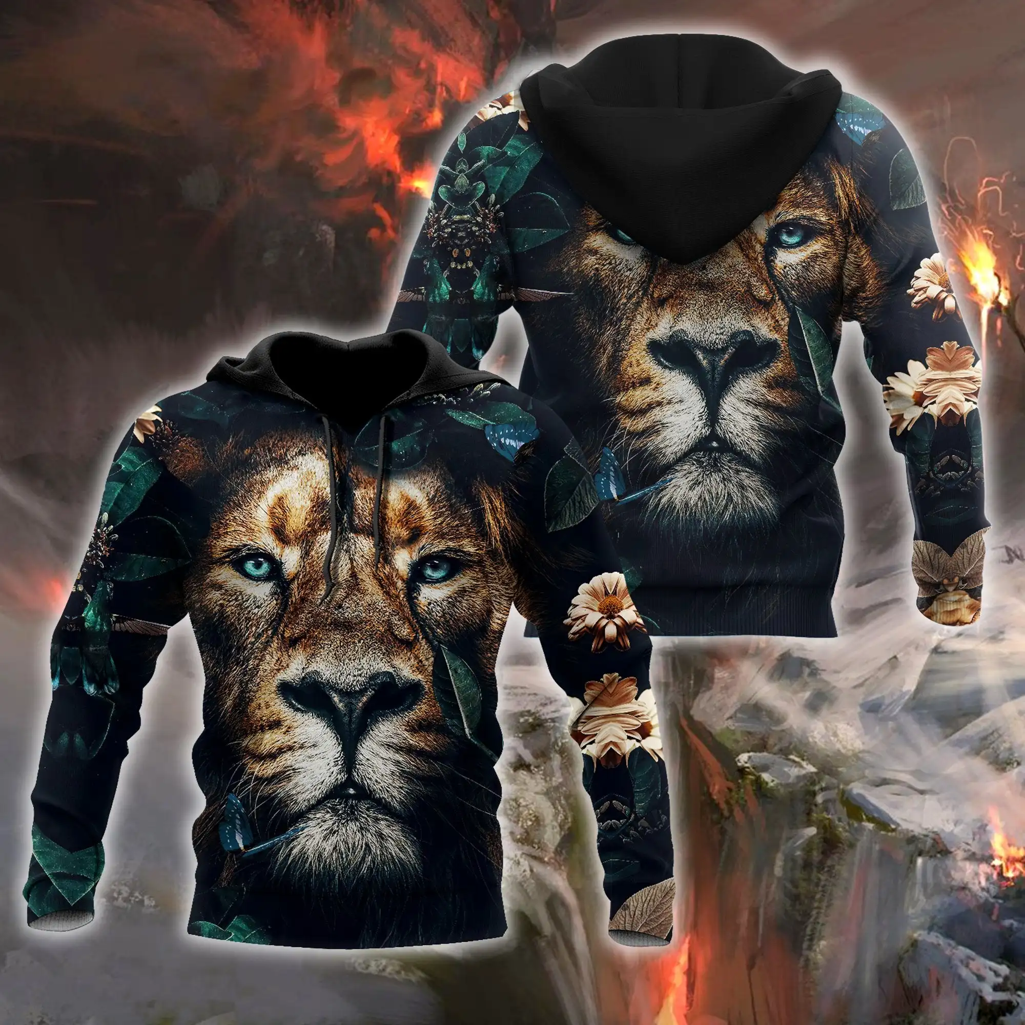 

Tmarc Tee Nature Lion 3D Printed Men Zip Hoodie Autumn Hoodies Jacket Unisex Hipster Pullover Sweatshirt Casual Sudadera Hombre