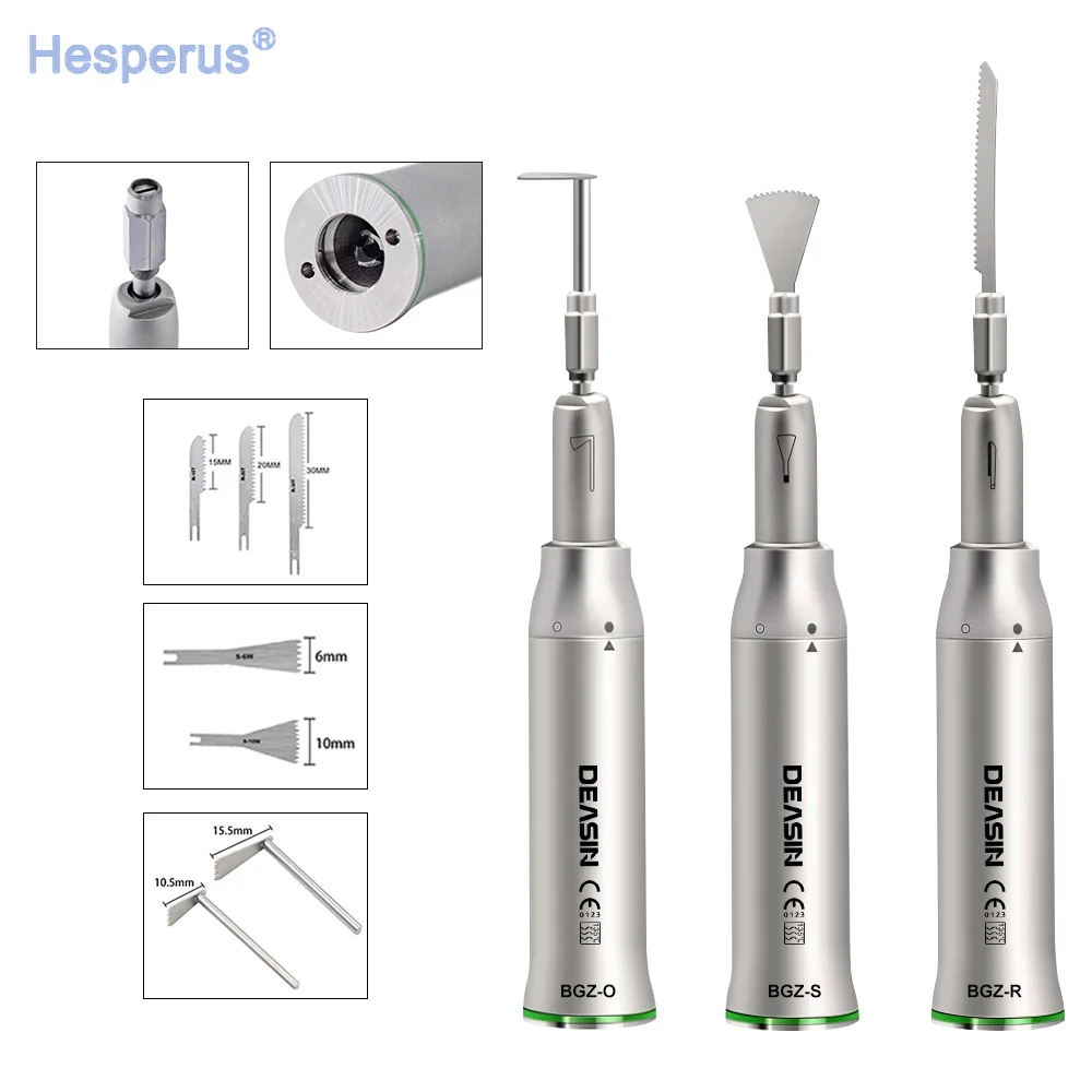 Dent al Tool Surgical Oscillating Saw straight Low Speed Handpiece Bone Harvesting Oral Surgery Straight