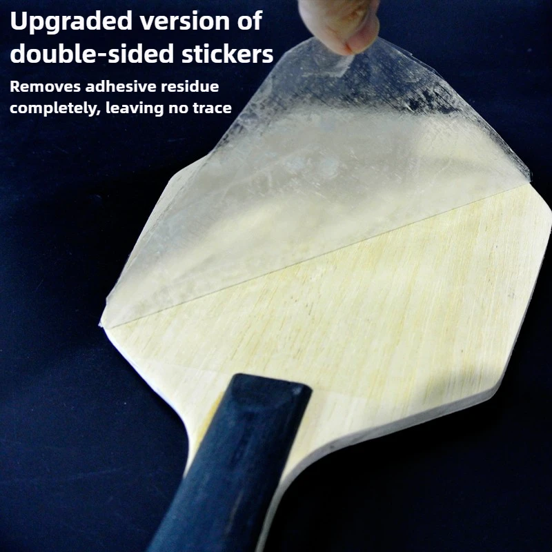 XVT تنس الطاولة ورق لاصق على الوجهين بينغ بونغ المطاط الغراء ورقة سهلة الاستخدام لاصق لمضرب بينغ بونغ 1/2/4/10 قطعة #3