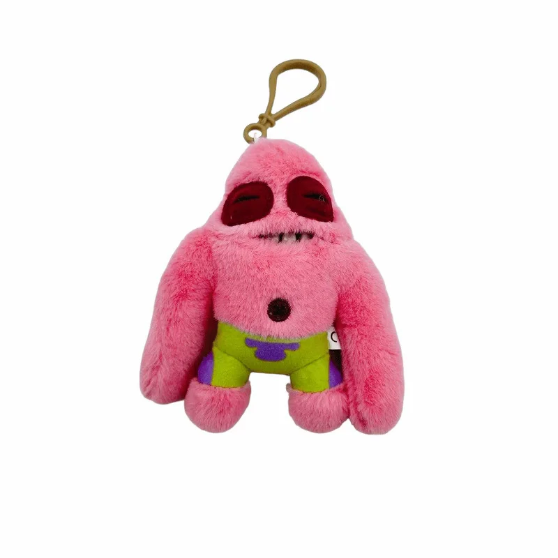 new Fuggler Original Monster Pendant Plush Doll Funny Ugly Teeth Monster Keychain Stuffed Cartoon 9.5-14CM Peluche Toy Gift
