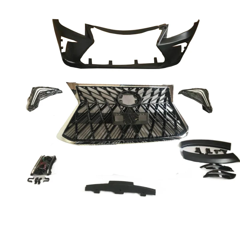 

Front and Rear Bumper Facelift Wide Conversion Bodykit Body Kit for RAV4 2009-2011 Upgrade Change to Lexus