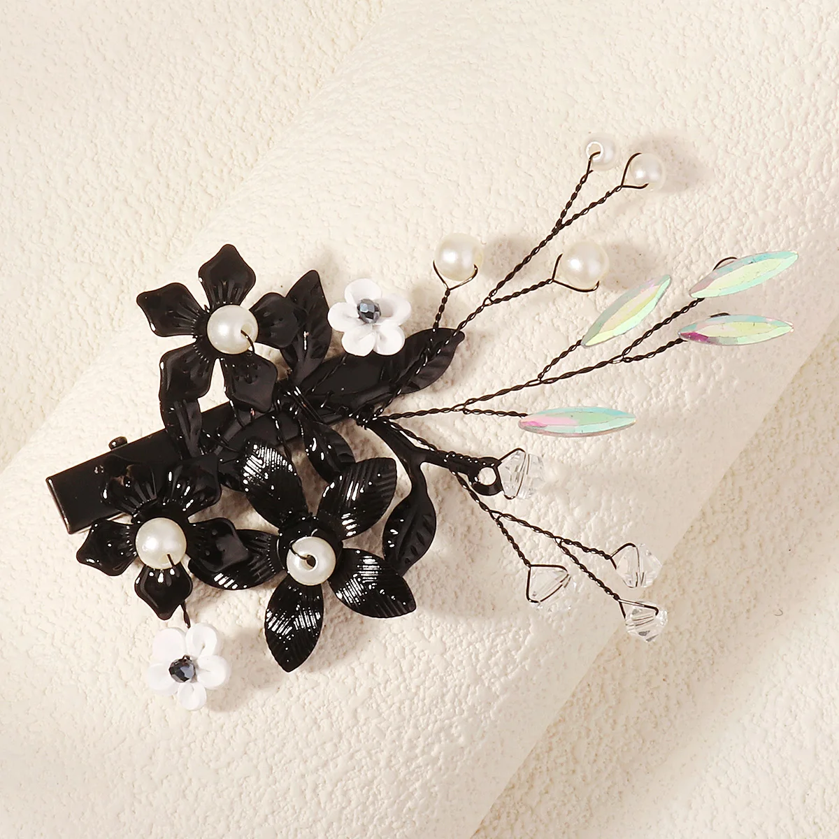 Halloween Black Collection Spinnen Fledermäuse Klassische Haarspange Tanzparty Kopfbedeckung Lustige Streichschädel Haarnadeln Haarschmuck – Detail 14