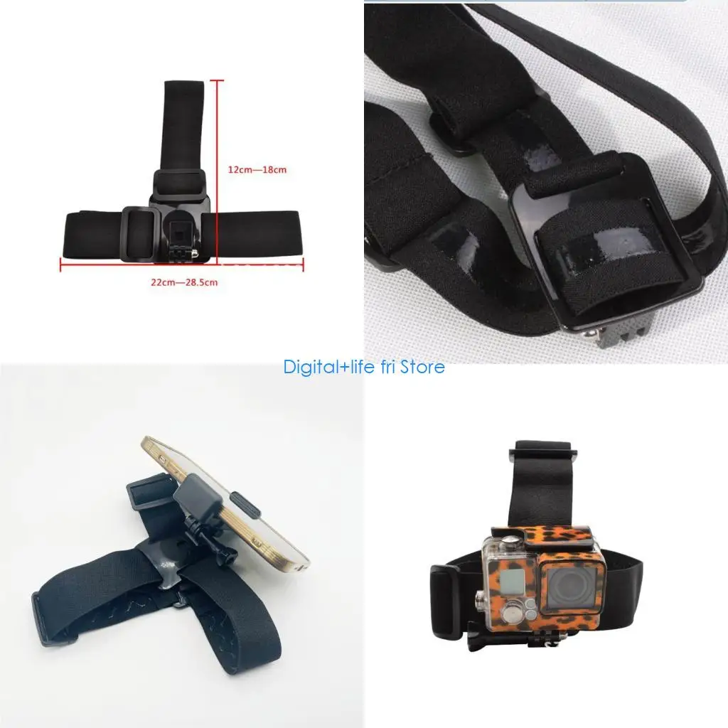 E06D Head Worn Phone Stabilizer Set Nonslip Grip For Dynamics Perspective Video Shot