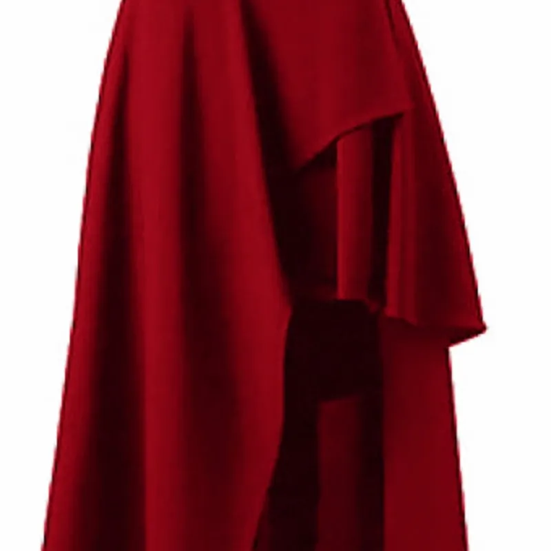 

Модная асимметричная длинная юбка в готическом стиле, осенне-зимняя, 5 цветов, модная женская юбка средней длины премиум-качества