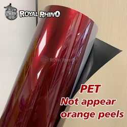 59ft Liquid Metallic Dragon Blood Red Car Motorcycle Vinyl Wrap Film With PET Liner Air Bubble Free