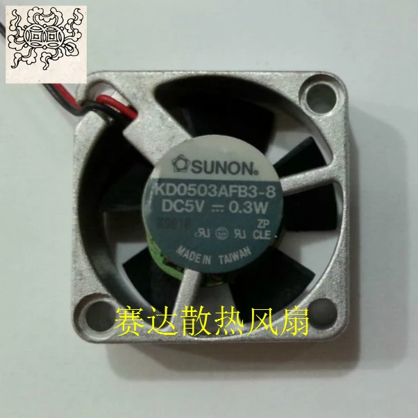 

Jinlingge для 3010 SUNON 5 В 0,3 Вт KD0503AFB3-8 охлаждающий вентилятор с алюминиевой рамой 30*30*10 мм