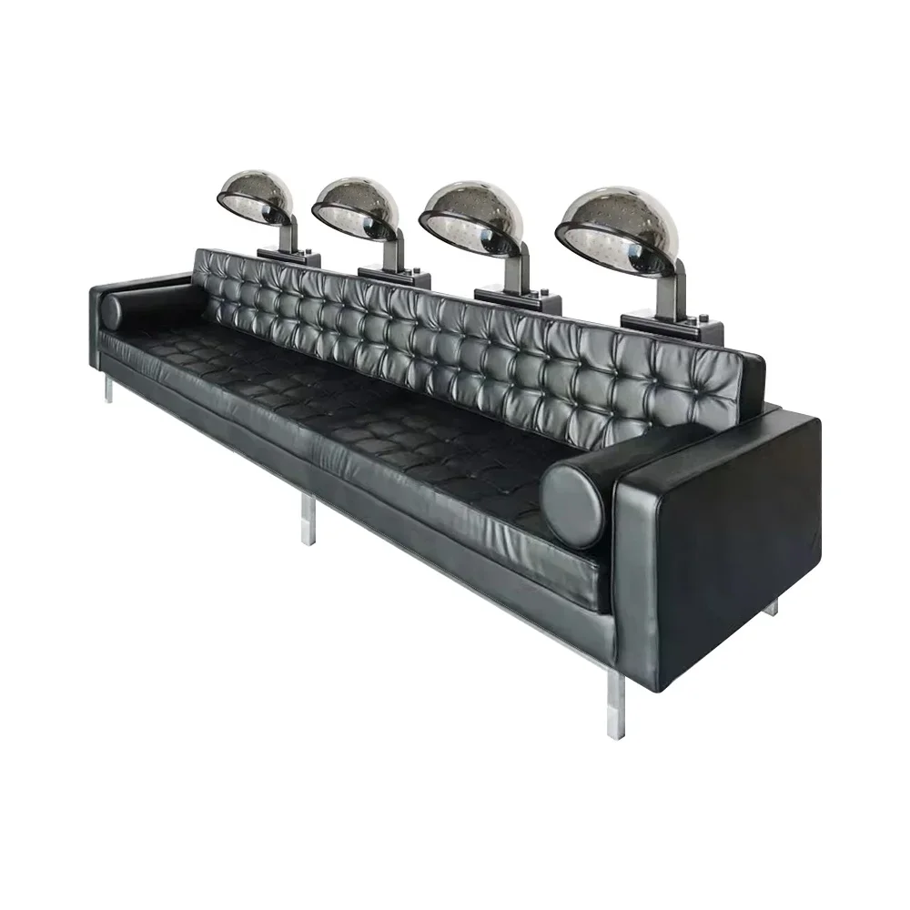 

Newest European style custom color two-seat dryer chairs with dryer hair salon
