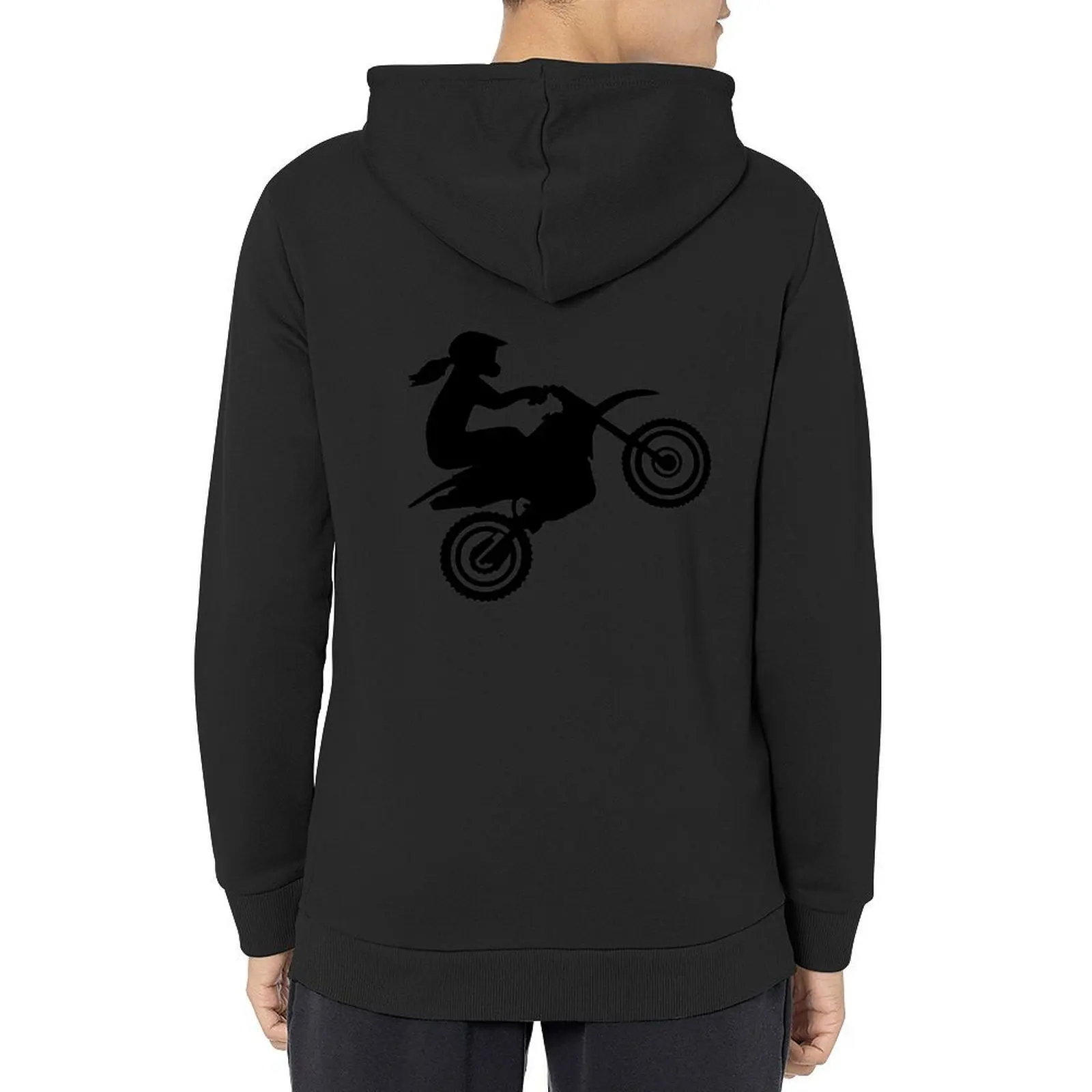 

Motocross girl woman Hoodie men's sweat-shirt set anime clothes autumn clothes men's autumn clothes anime hoodie