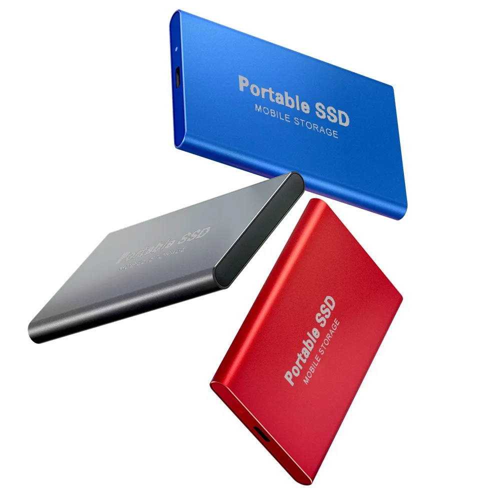 محرك الأقراص الصلبة الخارجي عالي السرعة 1 تيرا بايت 2 تيرا بايت 4 تيرا بايت محمول SSD Type-C واجهة USB3.1 القرص الصلب محرك الحالة الصلبة لأجهزة الكمبيوتر المحمول Xiaomi