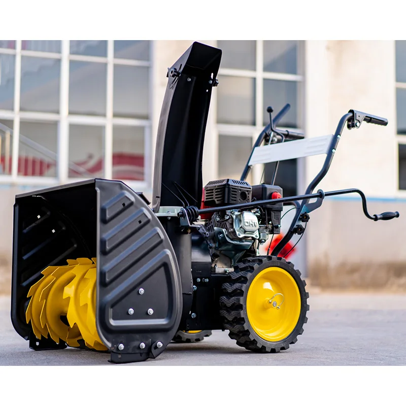 تخصيص ذاتية الدفع Snowplow 13hp محرك الطاقة مقبض التحكم منفاخ الثلج الصغيرة ، قاذف الثلج المنزلية القوية