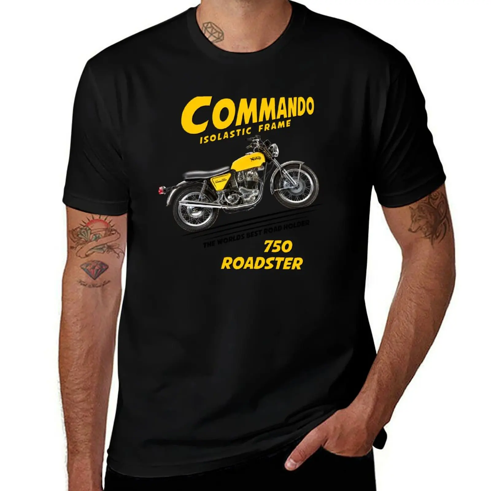 The Commando 750 T-Shirt Stretch Fabric Comfort T-Shirt