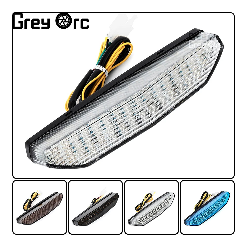 

Motorcycle Integrated LED Tail Light Turn Signal Taillight For KAWASAKI ZX-6R 636 2007-2008 ZG14 CONCOURS 2008-2018 ZRX1200 DAEG