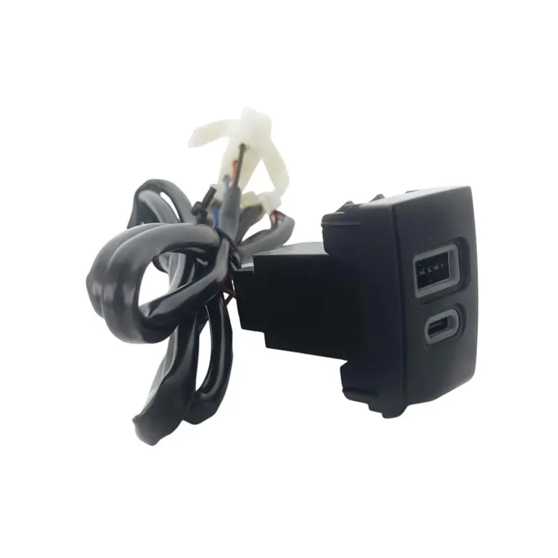 a98m-ビートル車用アクセサリー-デュアルpd-type-c-qc30カーソケット電源アダプター