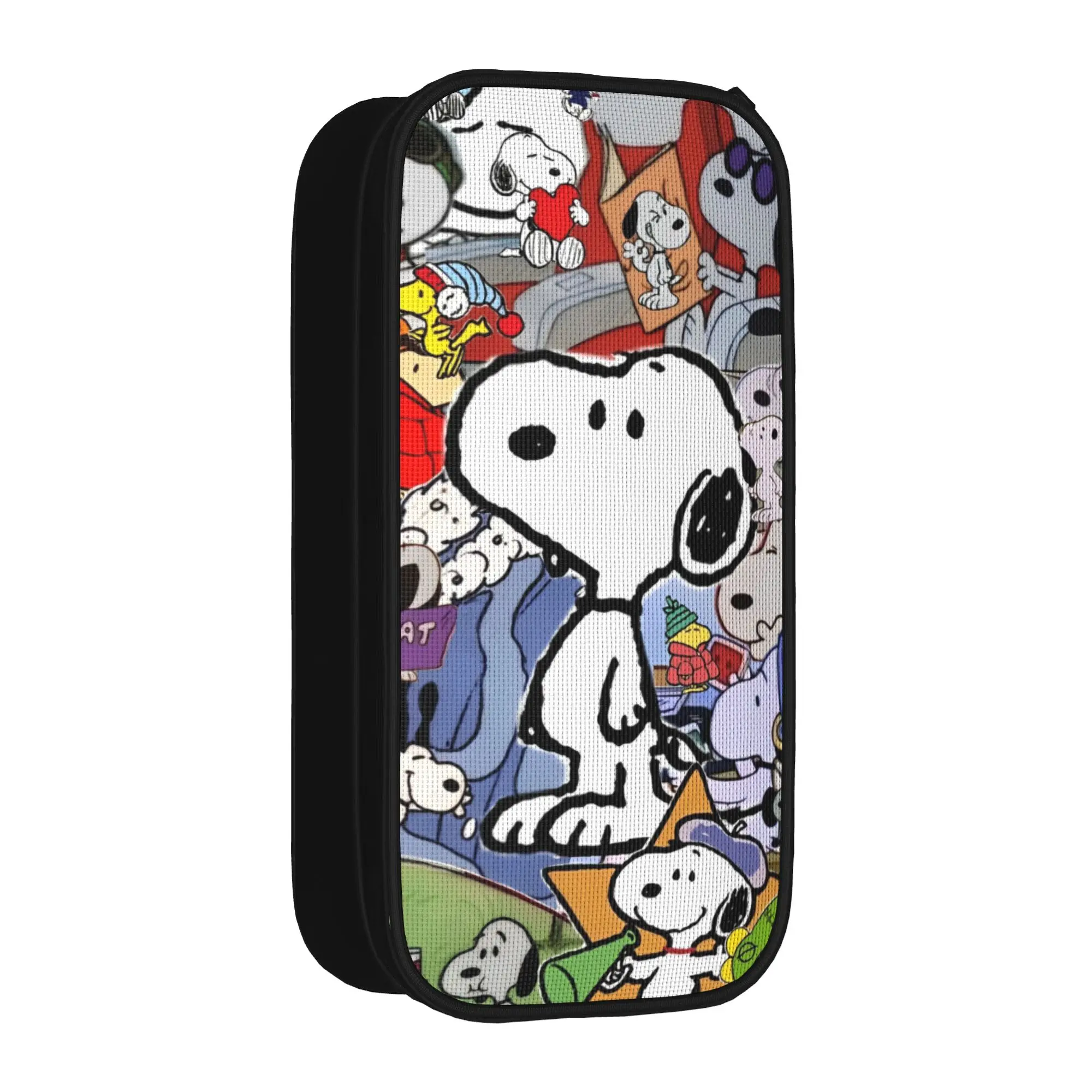 Snoopys Cartoon Pencil Case Fashion   Pen Bag Girl Boy Large Storage Students School Cosmetic Pencilcases