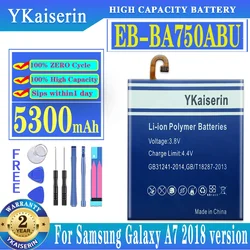 EB-BA750ABU 5300mAh Battery For SAMSUNG Galaxy A7 2018 Version A730x A750 SM-A730x A10 SM-A750F Phone Batterij  + NO.