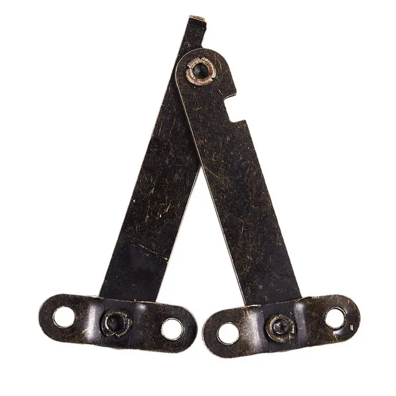 Picture 5: Furniture Box Rotatable Folding Lid Support Hinge Bronze Tone 24Pcs