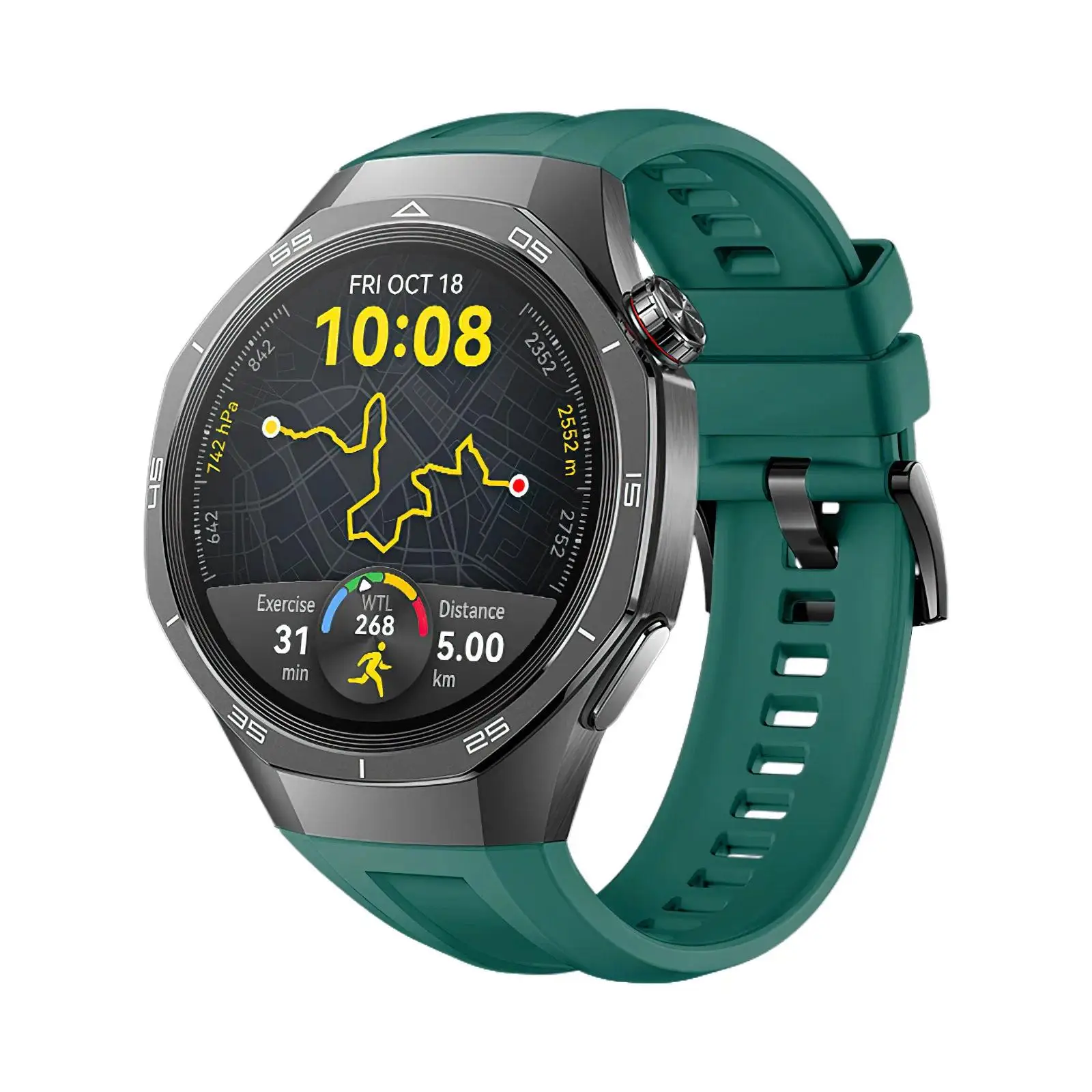 Originales Silikonarmband für Huawei Watch GT 5 Pro 46 mm, Sportarmband, 22-mm-Uhrenarmband für Huawei Watch 5, 4, 3, GT7 Pro, GT6, GT5, GT4, GT3. – Detail 2