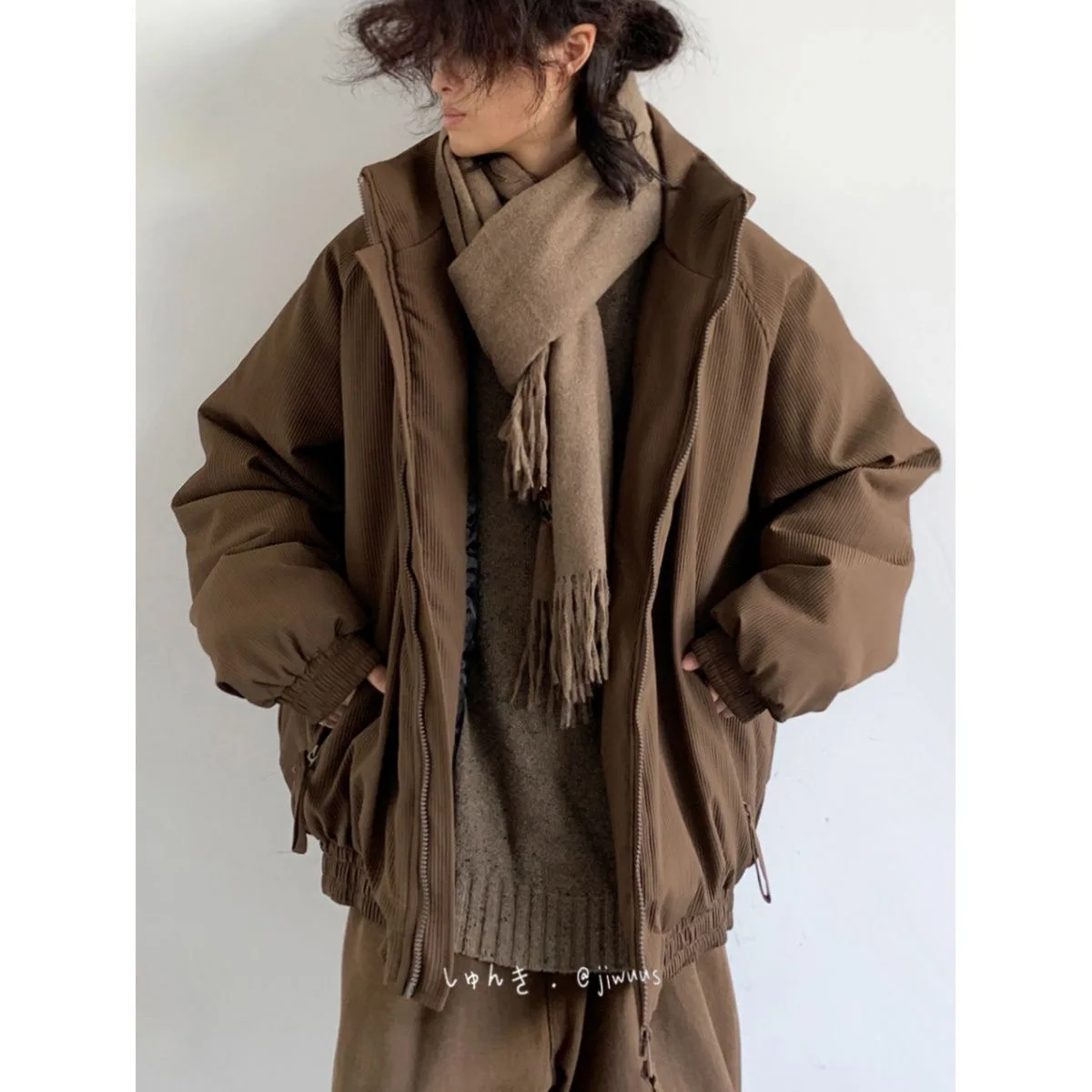 

Retro cotton jacket, men's and women's Harajuku Parker bread jacket, cotton jacket, unisex top jacket