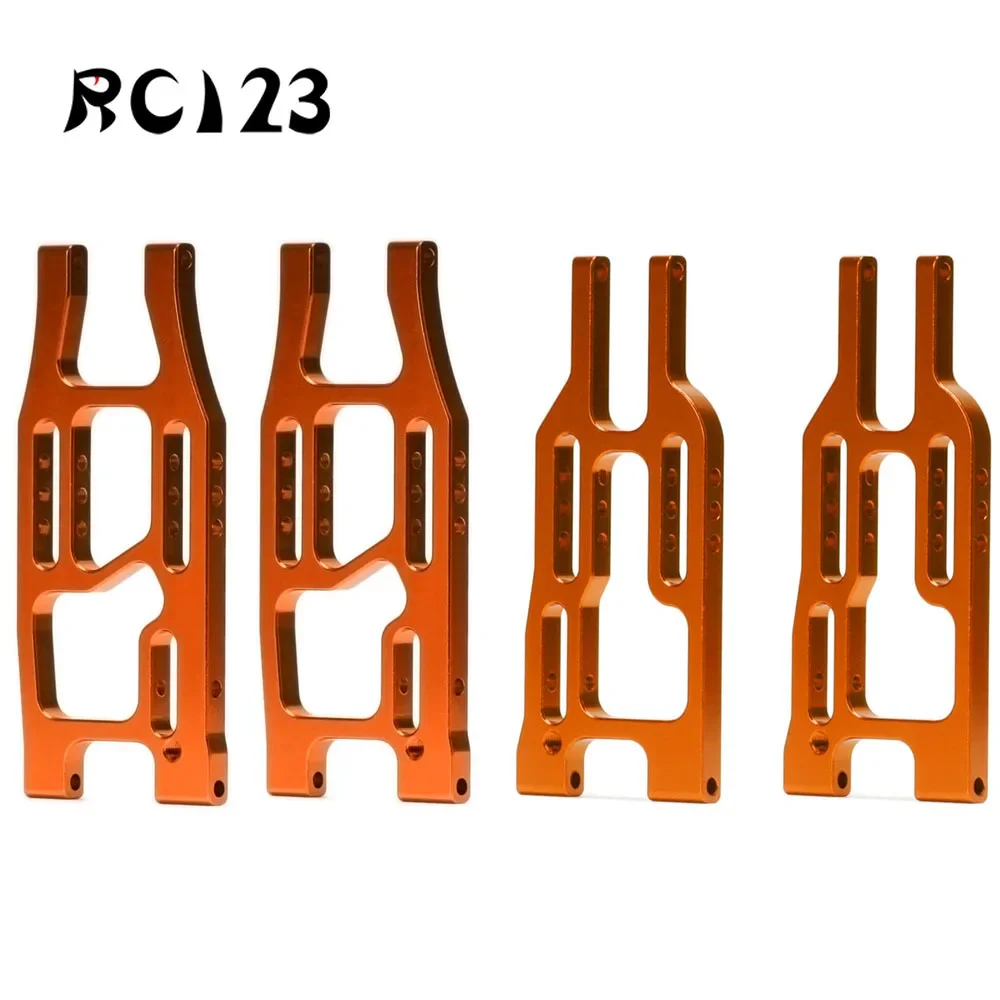 Aluminum Front Or Rear Lower Suspension Arm Set #101213 For RC 1:10 Racing Model Car HPI Truck Bullet ST MT 3.0 Flux