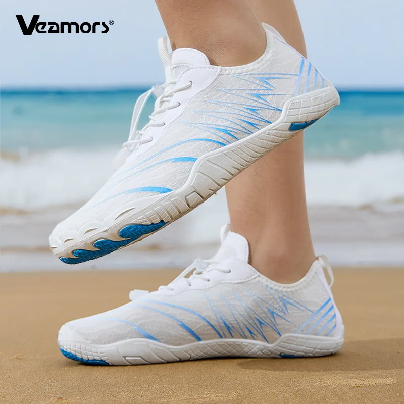 

Beach Aqua Shoes for Women Men Light Non-slip Breathable Water Sports Shoes Quick Dry Wading Sneakers for Beach Surfing Fishing