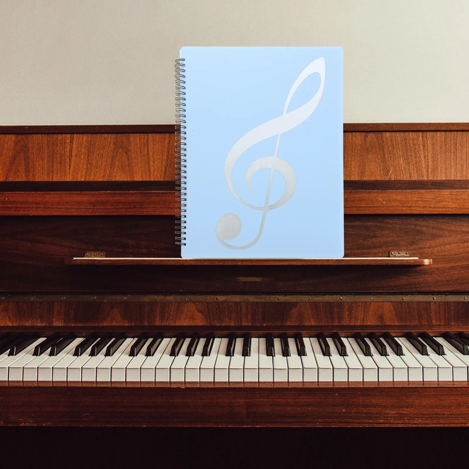 A4 Music Sheet Folder Multi-Function File Binder Reusable Plastic Music Document Organizer for Business Meetings Piano Scores