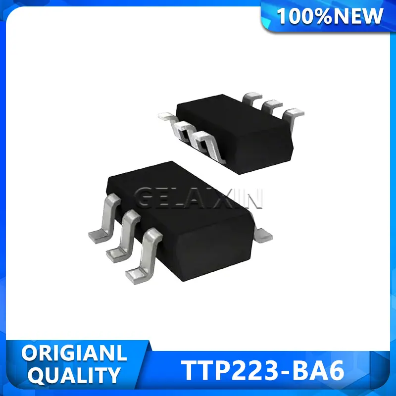 

100PCS TTP223-BA6 SOT23-6 TTP223-B TTP223