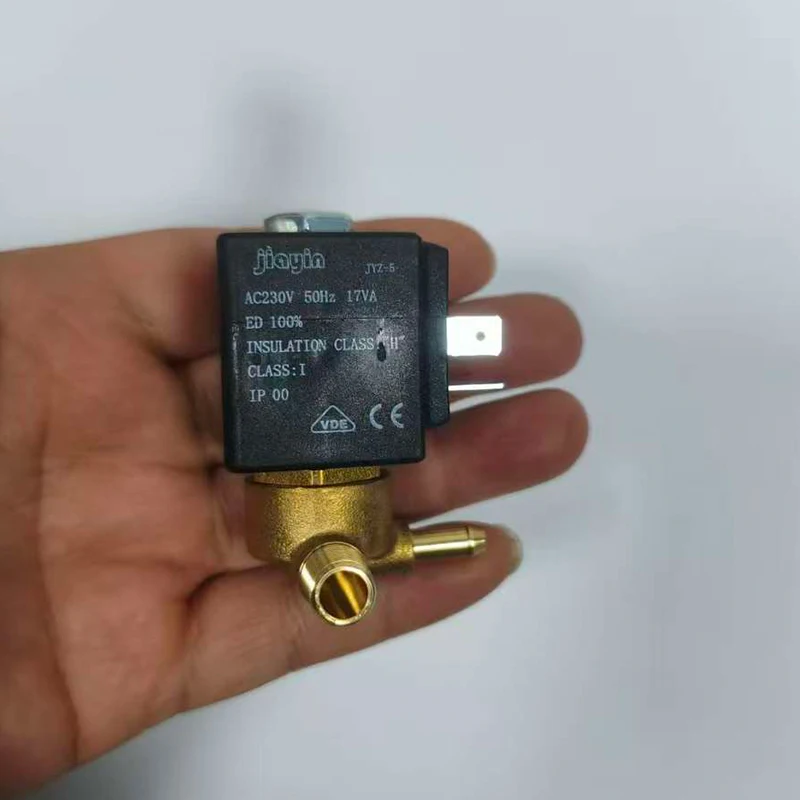 Magnetventil New Jiayin JYZ-5 Clean Ironed Electromagnetic Valve Accessories Coffee Machine 220V Normally Closed Steam Solenoid Valve JYZ-5 Wasser und Dampf — Detail 1