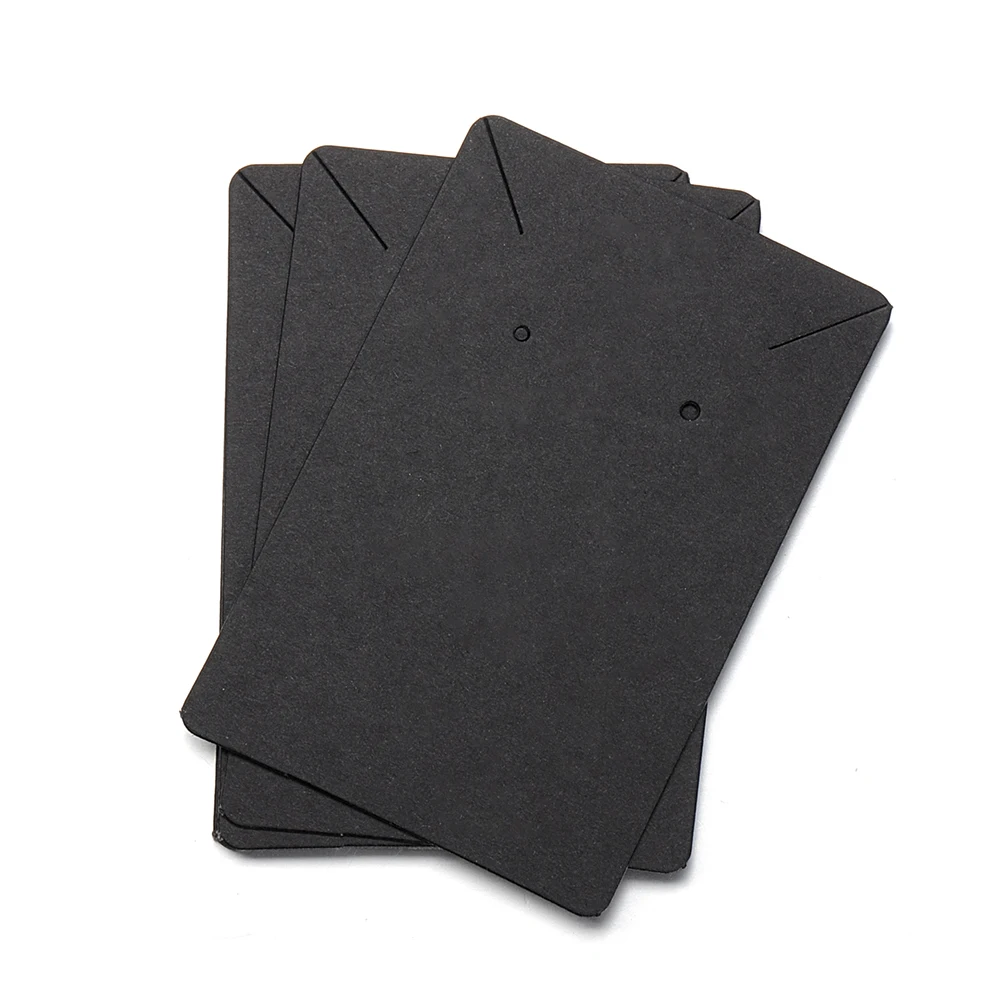 50 Stück/Set Präsentationskarten für Ohrringe und Halsketten, geeignet für Schmuckkästchen und Verpackungen, Kartonanhänger, Papierkarten für Ohrstecker, 6 x 9 cm. – Detail 8