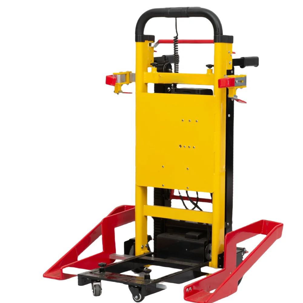 

Folding Electric Stair Climbing Wheelchair Docking Car Stair Trolley For Wheelchairs Up And Down Stairs