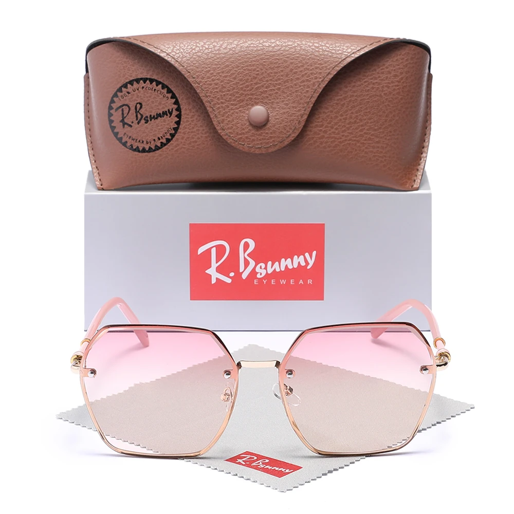 

Женские солнцезащитные очки из сплава с защитой UV400 и градиентными линзами, модные очки для женщин, очки для отдыха и вождения