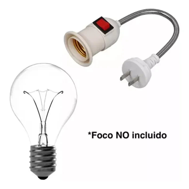 Portalampada, adattatore faretto, spina, accessorio 2 pezzi