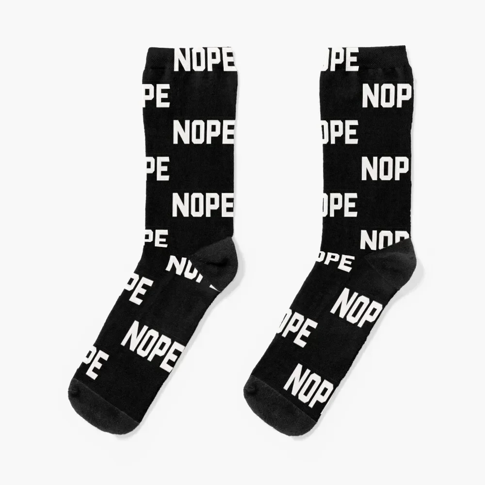 

Nope Socks shoes ankle short happy Ladies Socks Men's