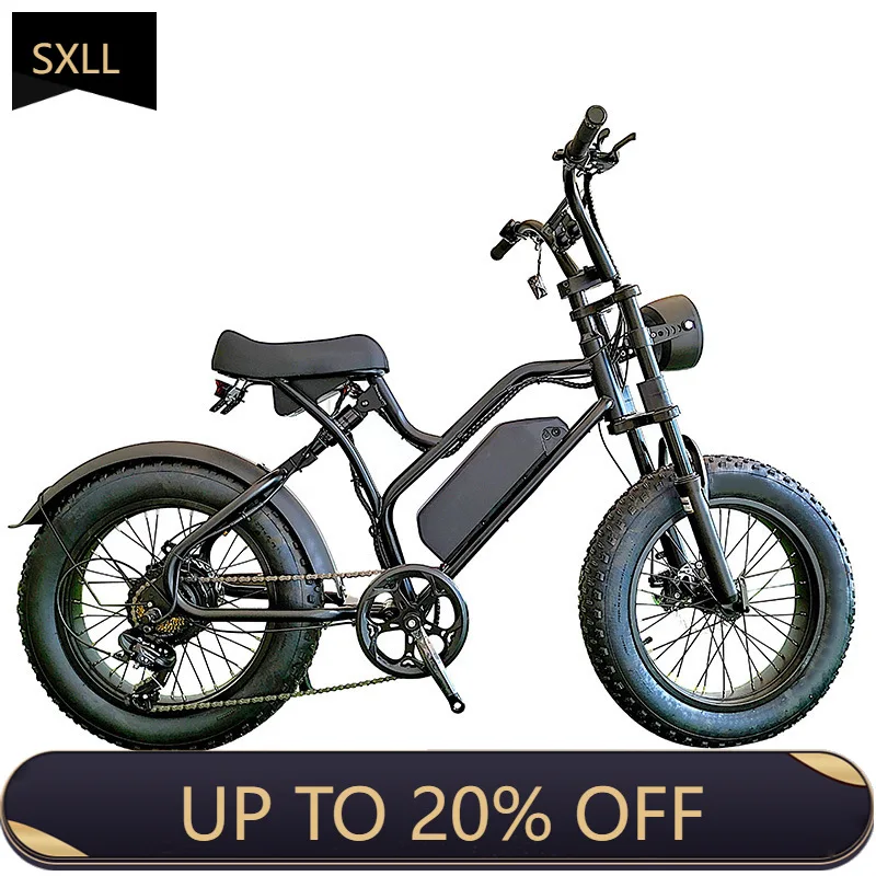 

SXLL New Cheap Premium Electric Bikes Kids Electric Powerful Mountain Bikes Electric Mountain Bikes