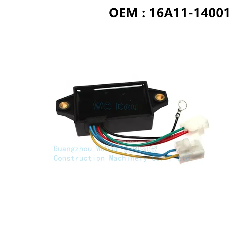 

24 В CAT 307 S3L S4L Реле остановки двигателя для деталей экскаватора, регулятор выпрямителя 16A11-14001 MM409675 MM435745 32B90-02400