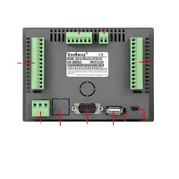Coolmay All in One 4.3 4 3 Inch MX3G QM3G EX3G HMI Built in PLC Compatible with FX3G/FX3U/FX3S Series