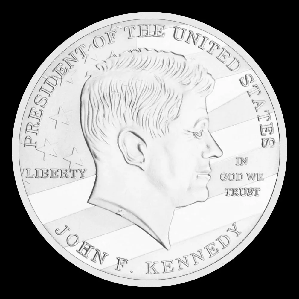 جون ف رئيس الولايات المتحدة ، عملة الحرية التذكارية رقم 35 ، هدايا تذكارية وعملات معدنية مطلية بالذهب