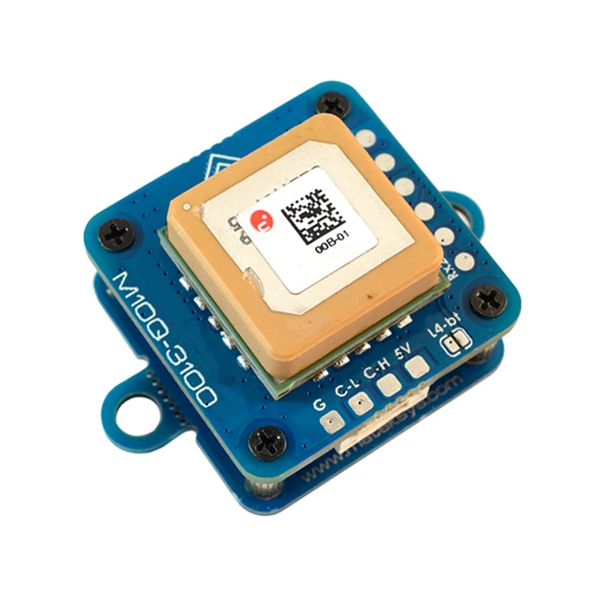 

GNSS M10Q-3100 GPS Module AP PERIPH Built-in Magnetic Compass PNI RM3100 Patch Antenna for RC FPV Drone