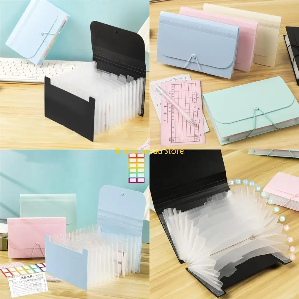 

W89C 13 карманных расширяющихся папок с файлами, органайзер для купонов, небольшой органайзер для файлов