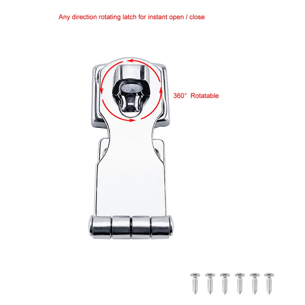 Rvs Marine Boot Dek Locker Luik Sluiting, Draaibare Deur Sluiting, Marine Hardware Boot Accessoires