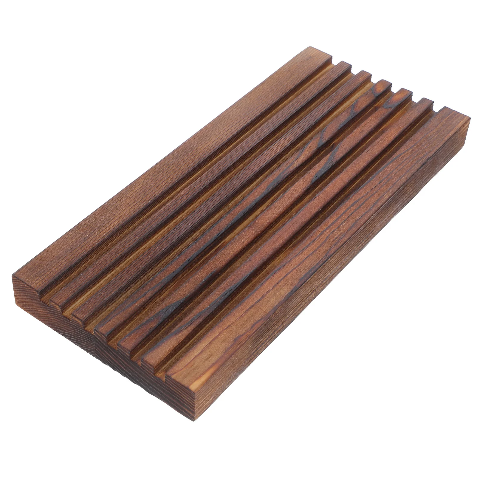 

Bathroom Wood Tray Rustic Vanity Countertop Organizer Soap Dispenser Holder Decorative Sink Accessories Stand Wood Bathroom Tray