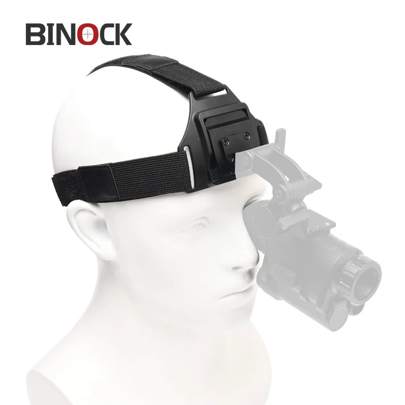 Outdoor Hunter Helmet Night Vision Accessories Head Strap Mount Bracket Helmet Load-Bear Bag Use For NVG10/30/PVS14 wilcox mount