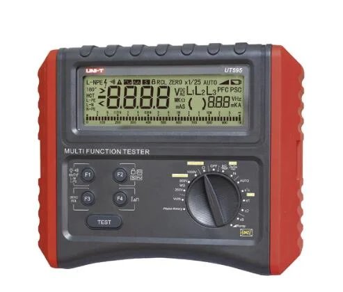 Weshine Electric RCD Phase Consequence Loop UT595/line Continuity Insulation Resistance  Multifunction Meter