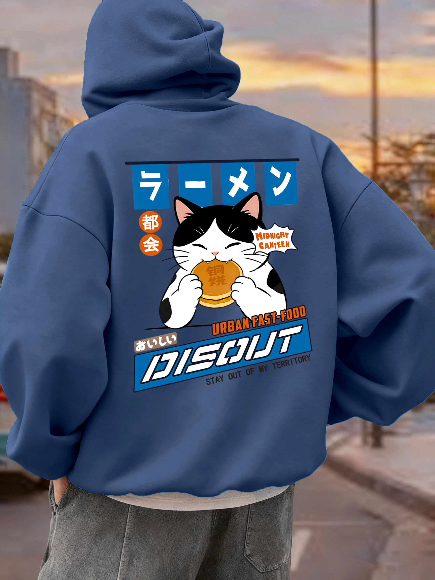 

Мужские флисовые пуловеры-худи унисекс с модным свободным кроем, осенняя теплая одежда, распродажа.