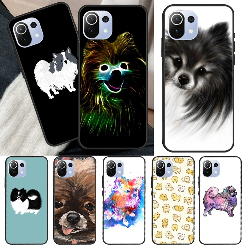 Pomeranian Dog Case For POCO X5 X3 X4 F5 Pro F3 F4 GT C40 M5s Phone Cover For Xiaomi 13 11T 12T Pro 12 Lite