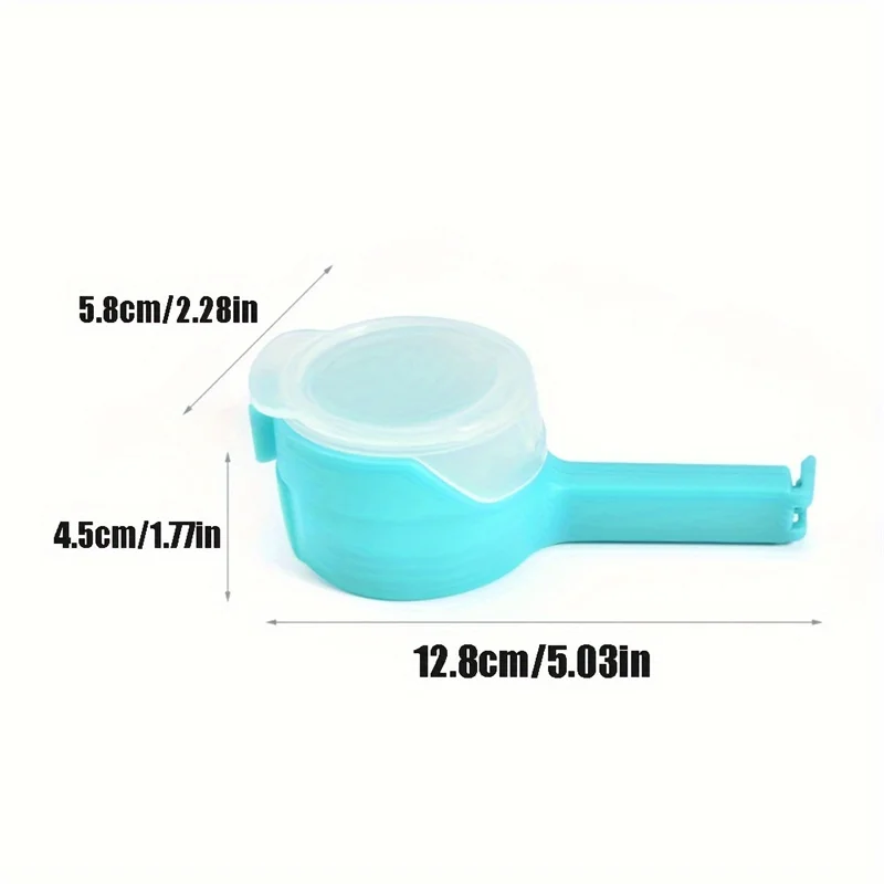 Snack Sealing Plastic Clip Fresh Keeping Sealer Clamp Food Saver Travel Kitchen Accessories Seal Food Storage Bag Clip Tool