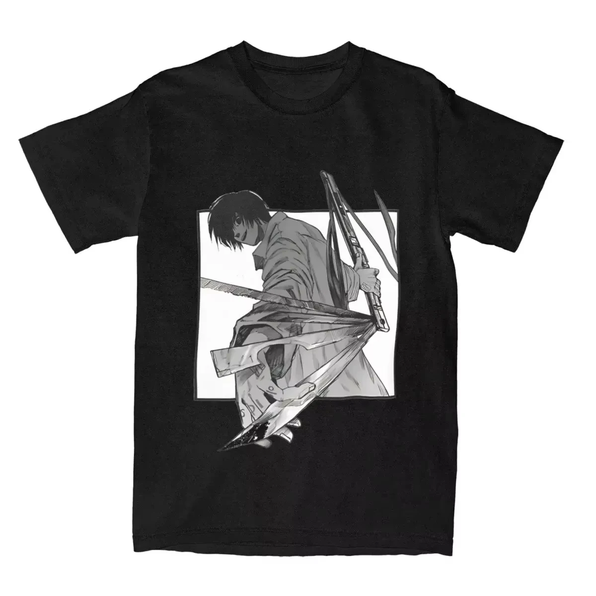 

Japan Anime Sakamoto Days T Shirt Novelty T-Shirts Short-Sleeve Classic Tops Summer 100 Cotton Breathable Plus Size 5XL Tees
