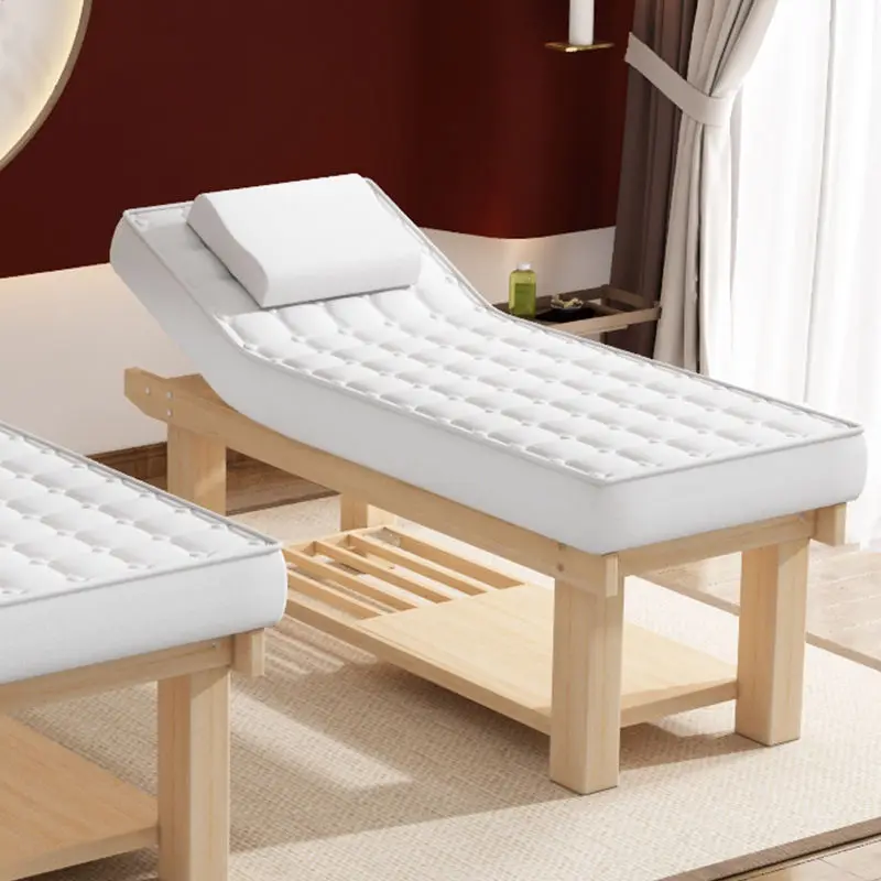 Solid Wood Latex Massage Tables Cleaning Product Massage Tables Nice Beauty Commercial Furniture Tavoli Per Massaggi ZY40AMC